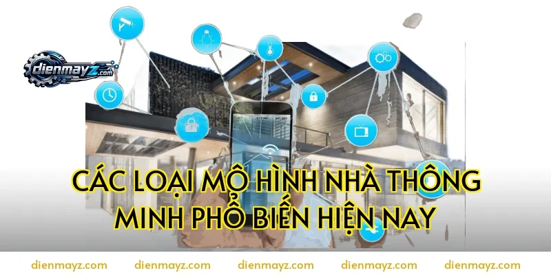 Các loại mô hình nhà thông minh phổ biến hiện nay