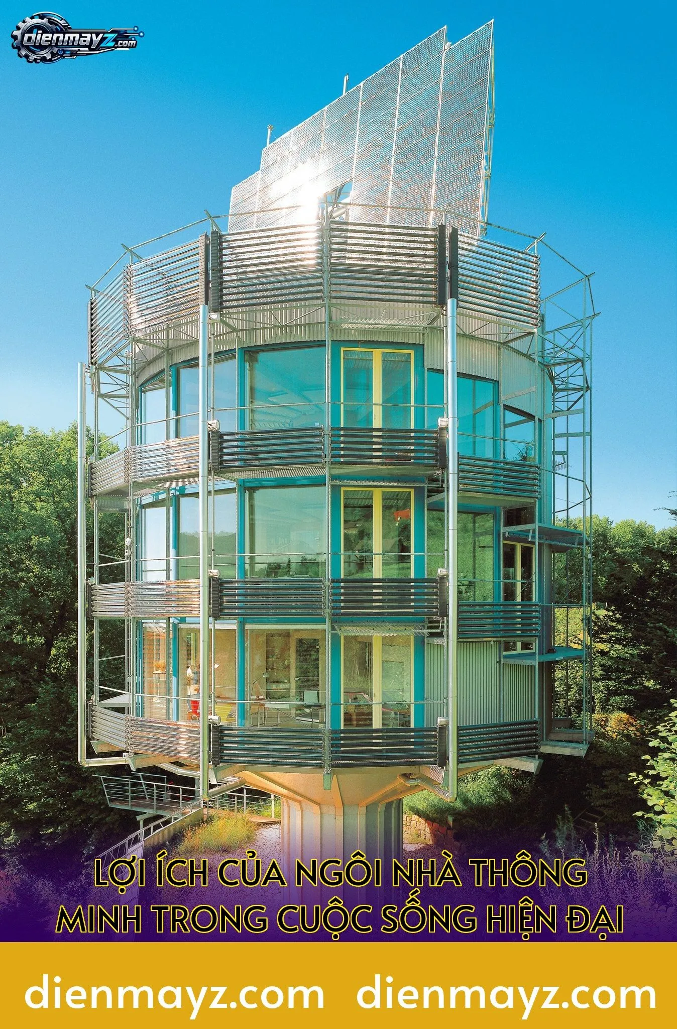 lợi ích của ngôi nhà thông minh trong cuộc sống hiện đại