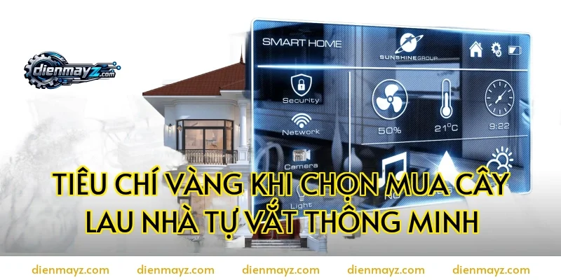 Tiêu chí vàng khi chọn mua cây lau nhà tự vắt thông minh