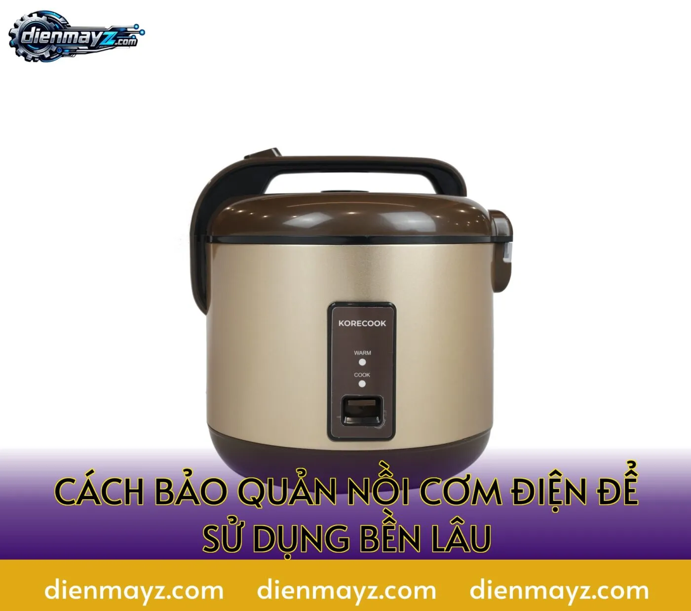 cách bảo quản nồi cơm điện để sử dụng bền lâu