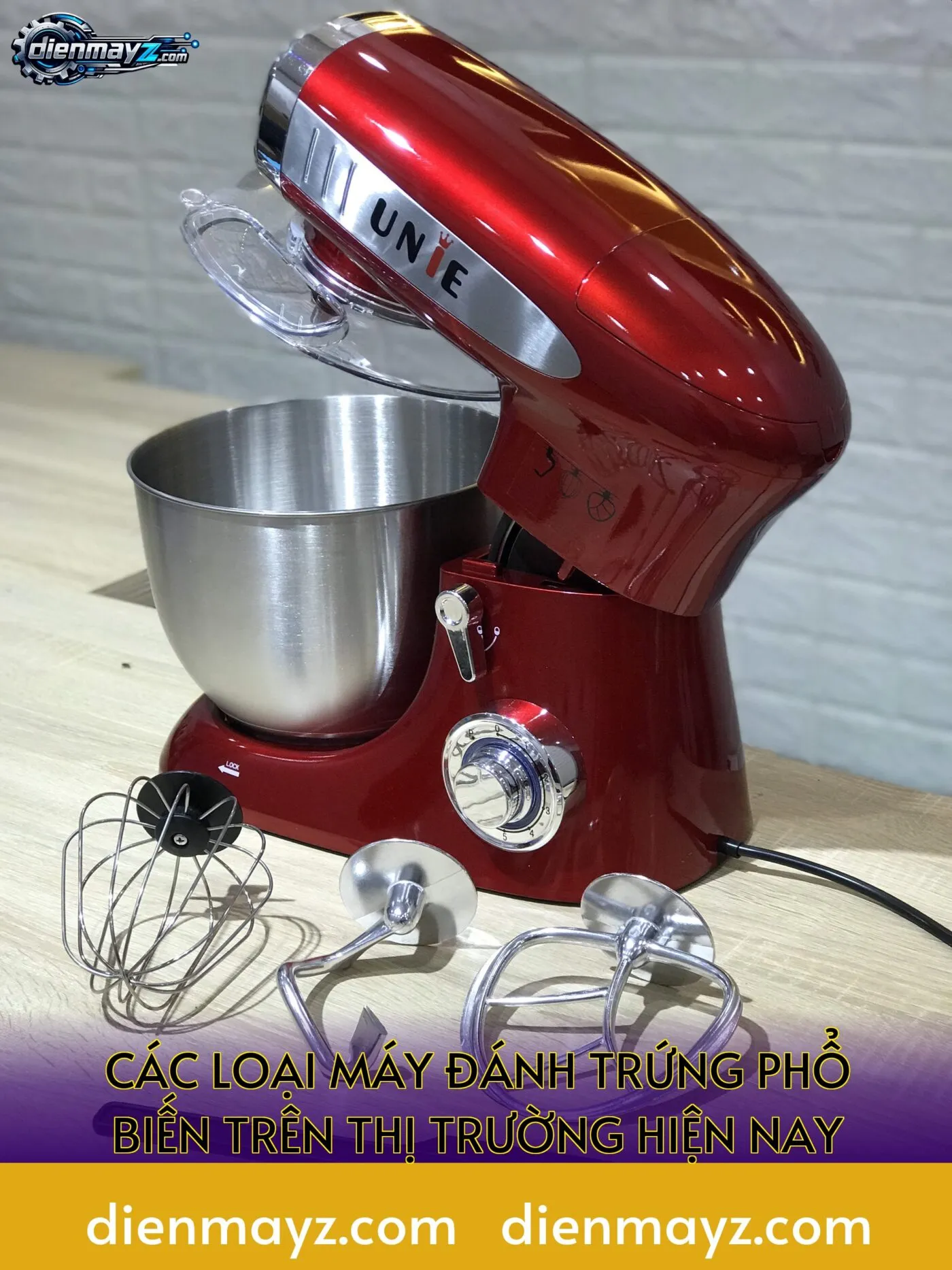 các loại máy đánh trứng phổ biến trên thị trường hiện nay