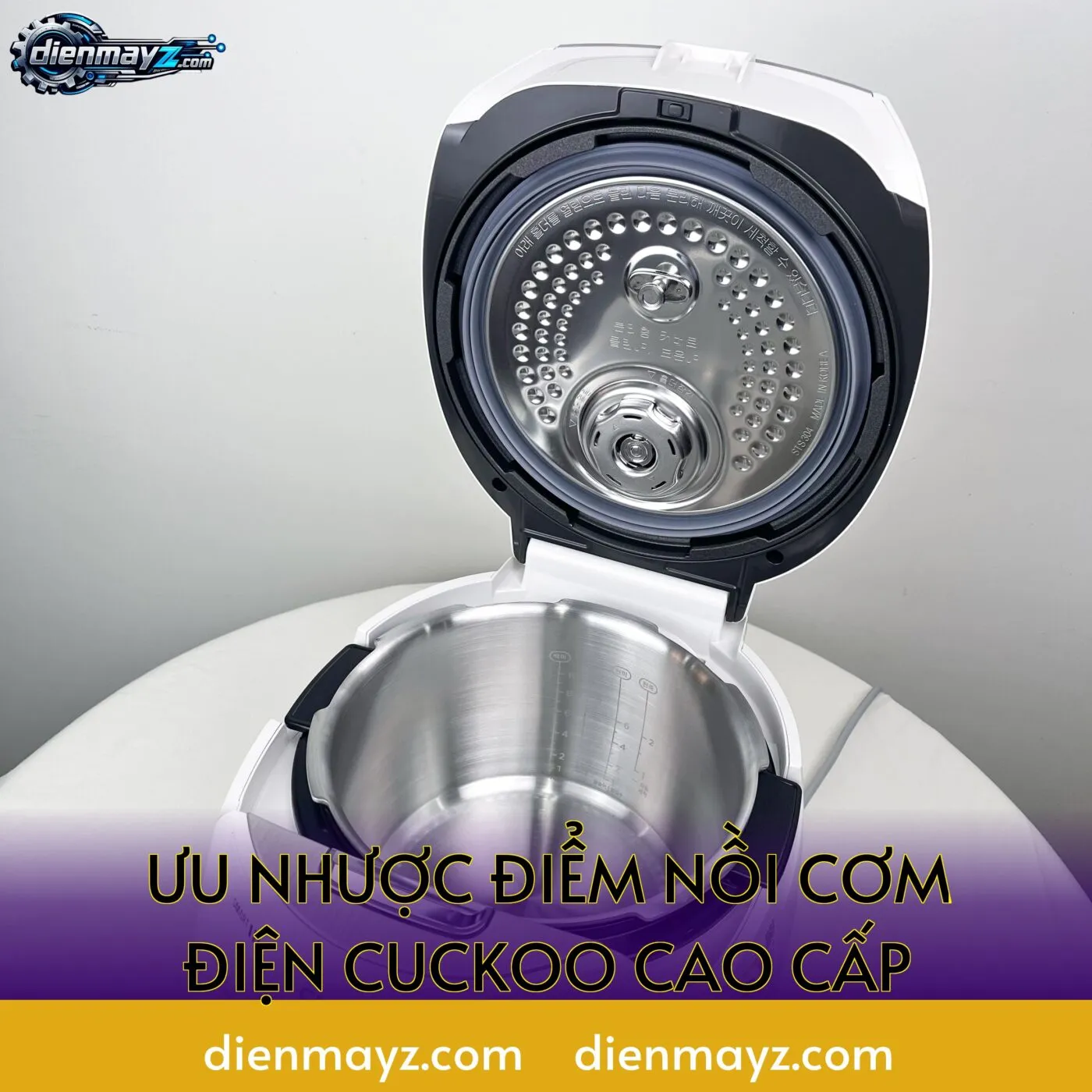 ưu nhược điểm nồi cơm điện cuckoo cao cấp