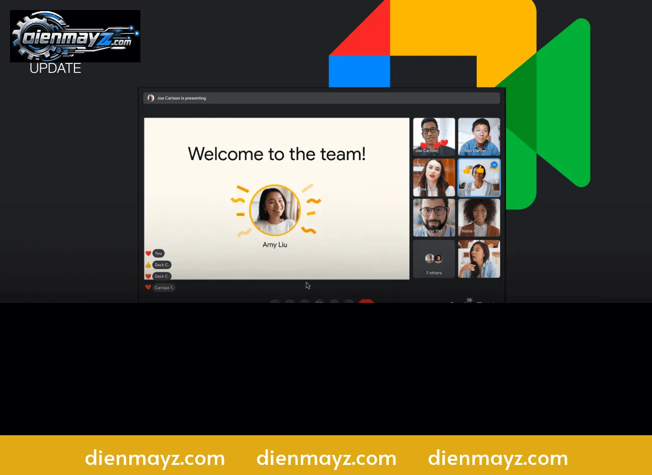 họp video chất lượng cao trên google meet