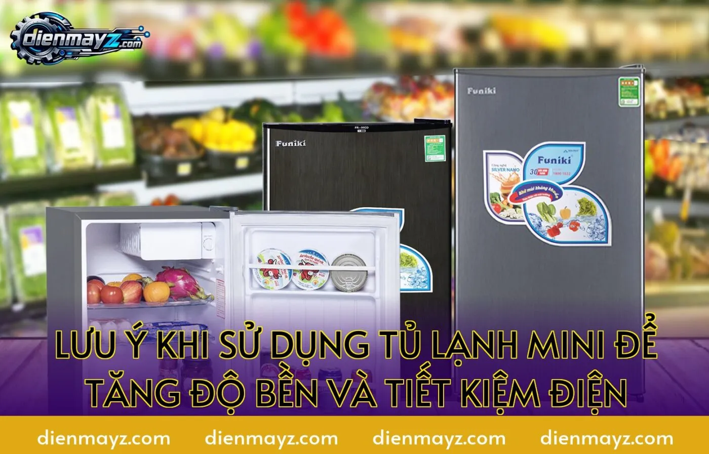 lưu ý khi sử dụng tủ lạnh mini để tăng độ bền và tiết kiệm điện