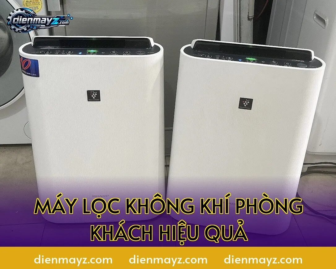 Máy lọc không khí phòng khách hiệu quả