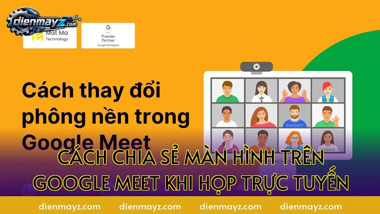 cách chia sẻ màn hình trên google meet khi họp trực tuyến