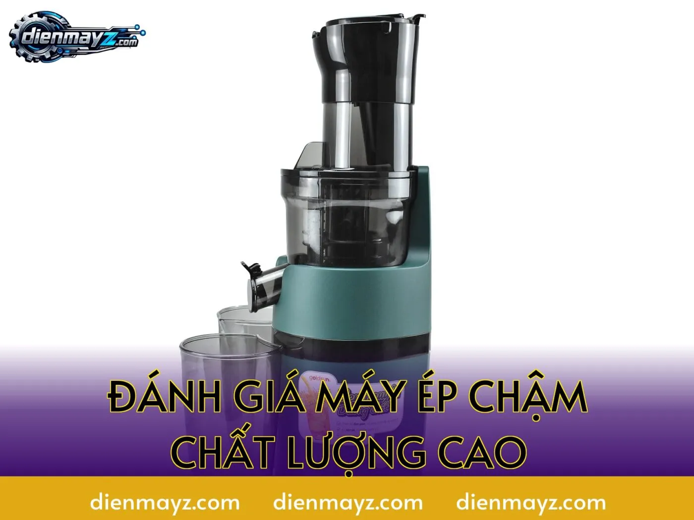 đánh giá máy ép chậm chất lượng cao
