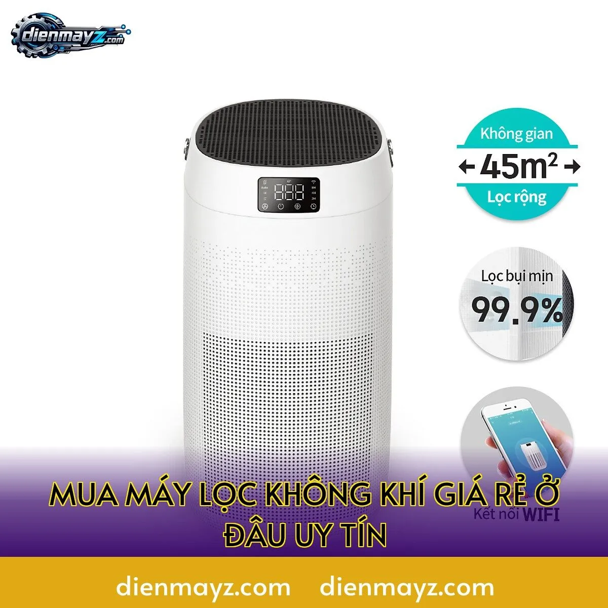 mua máy lọc không khí giá rẻ ở đâu uy tín