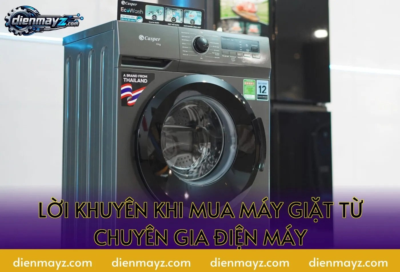 lời khuyên khi mua máy giặt từ chuyên gia điện máy
