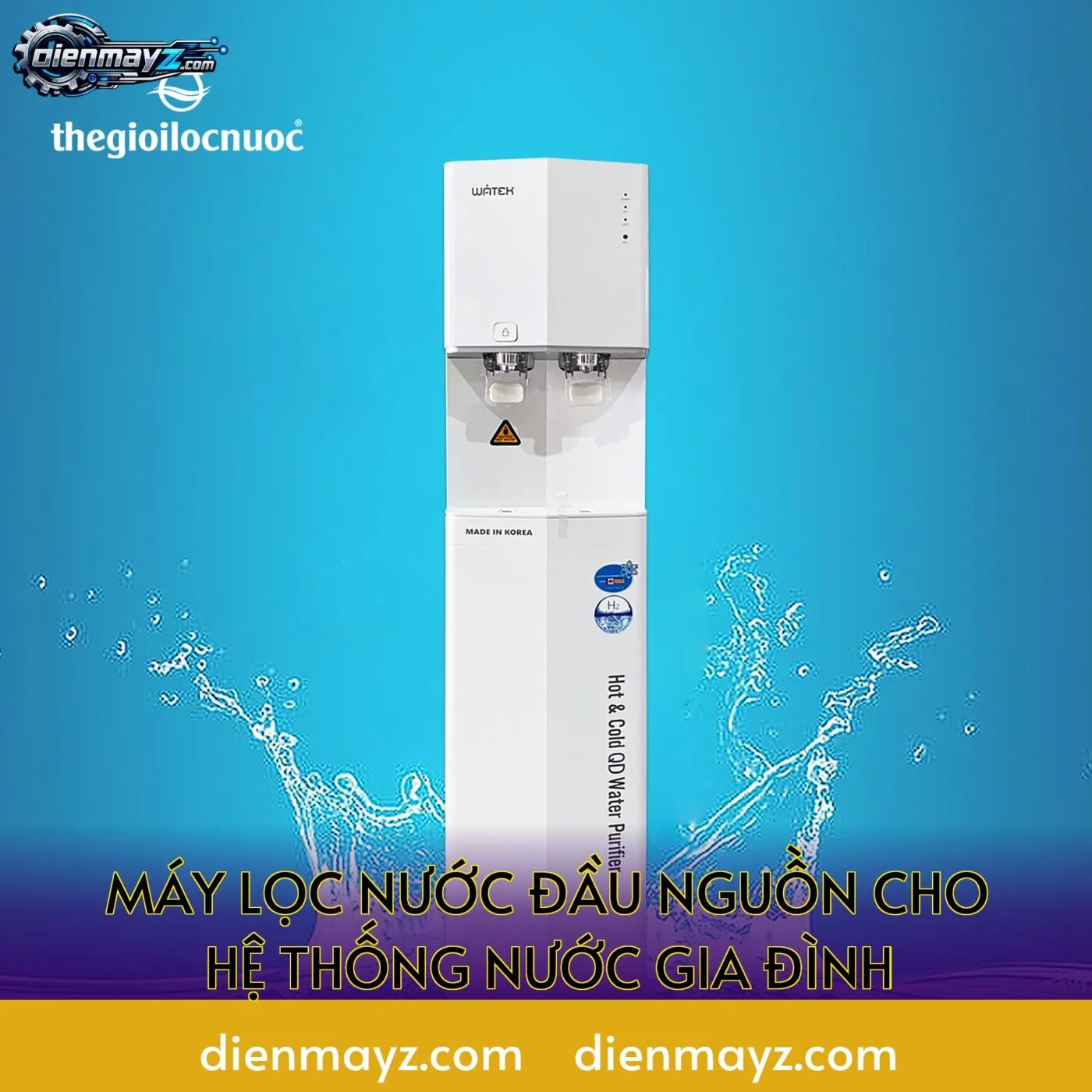máy lọc nước đầu nguồn cho hệ thống nước gia đình