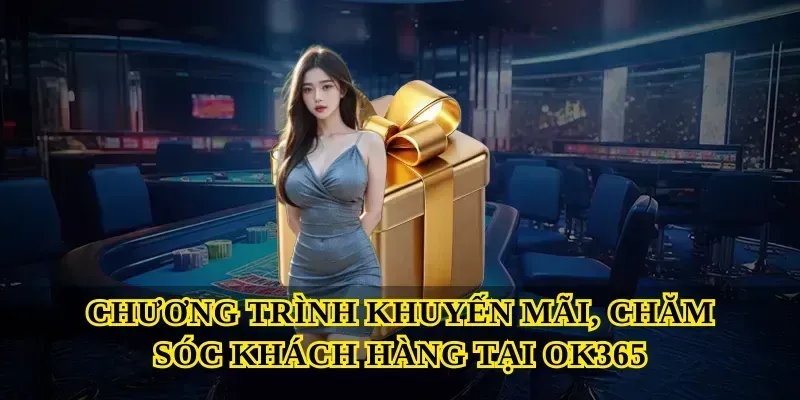 Chương trình khuyến mãi, chăm sóc khách hàng tại OK365